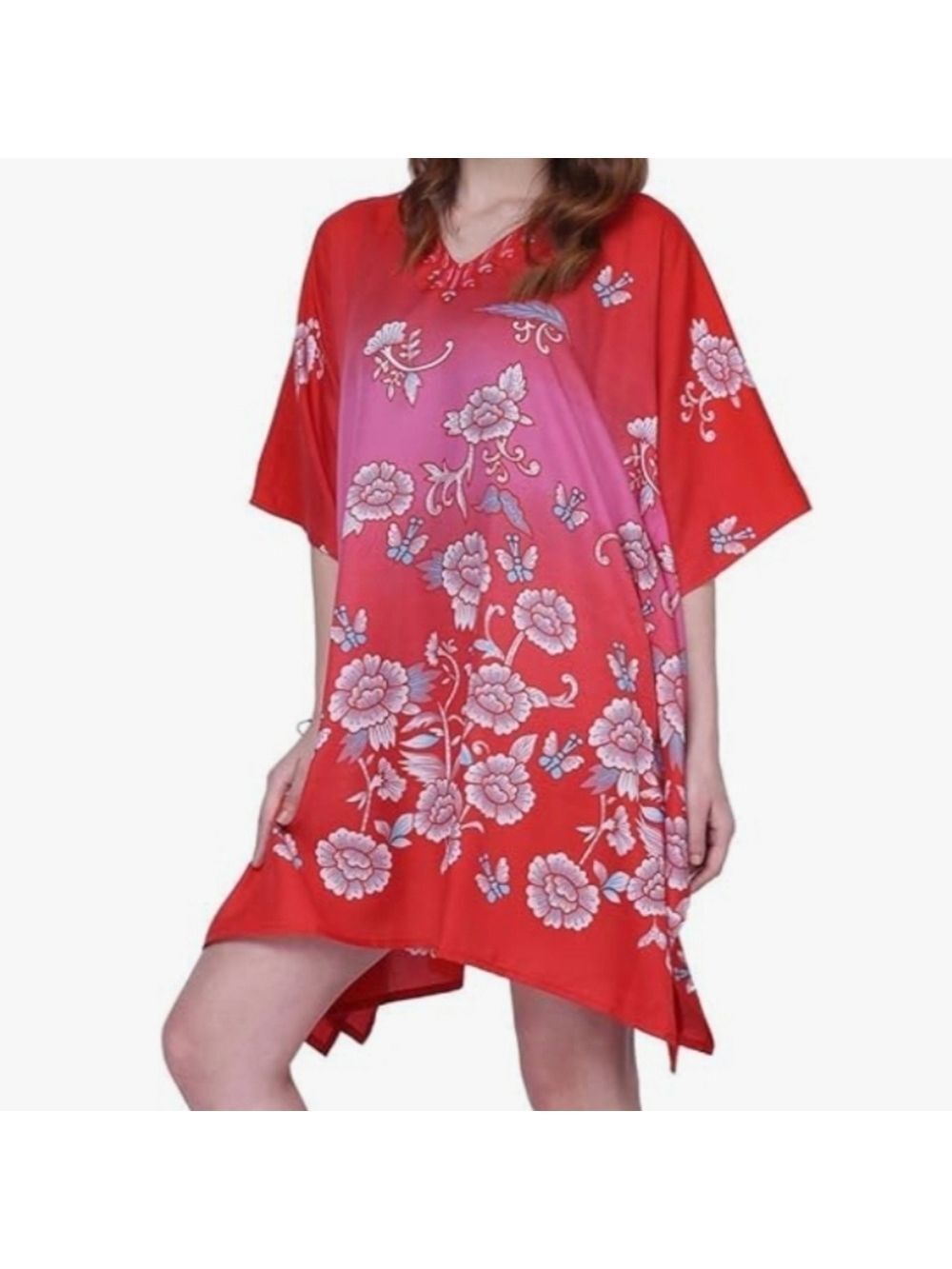 Miss Lavish London Kaftan Dress Or Swim Cover Teens To Women NWT Size S 4-6